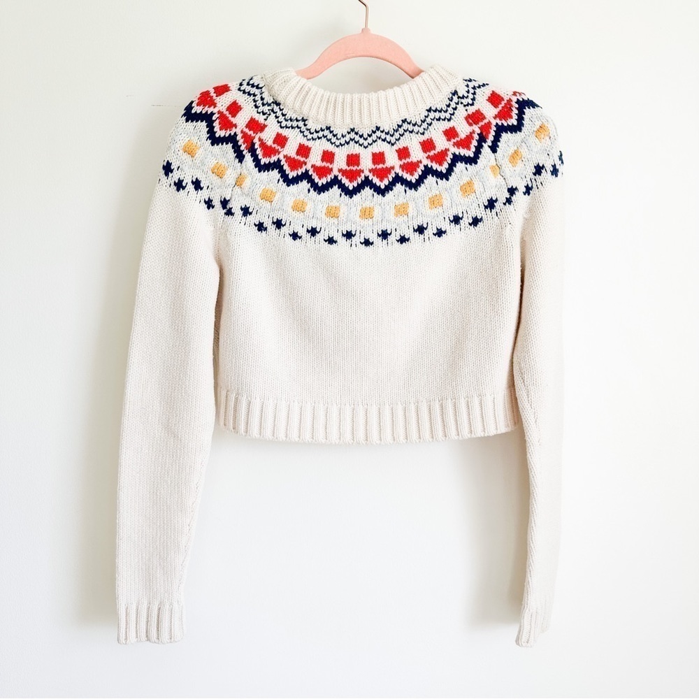 Solid & Striped The Carly Pullover Fairisle Sweat… - image 7